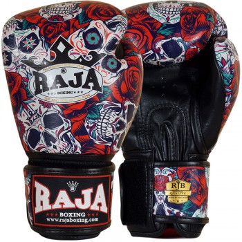 Raja Boxing "Rose Skull" Боксерские Перчатки Тайский Бокс